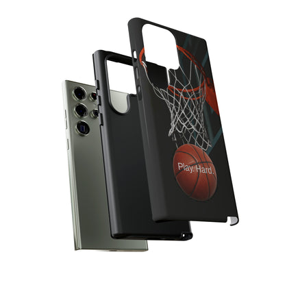 Play. Hard. / Basketball Samsung Case