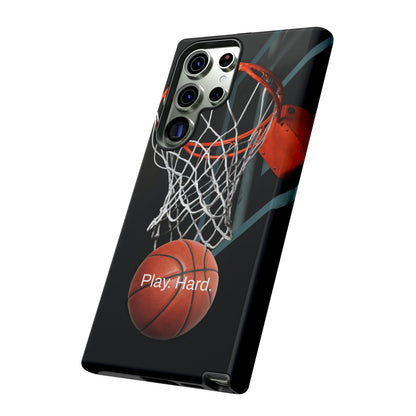 Play. Hard. / Basketball Samsung Case