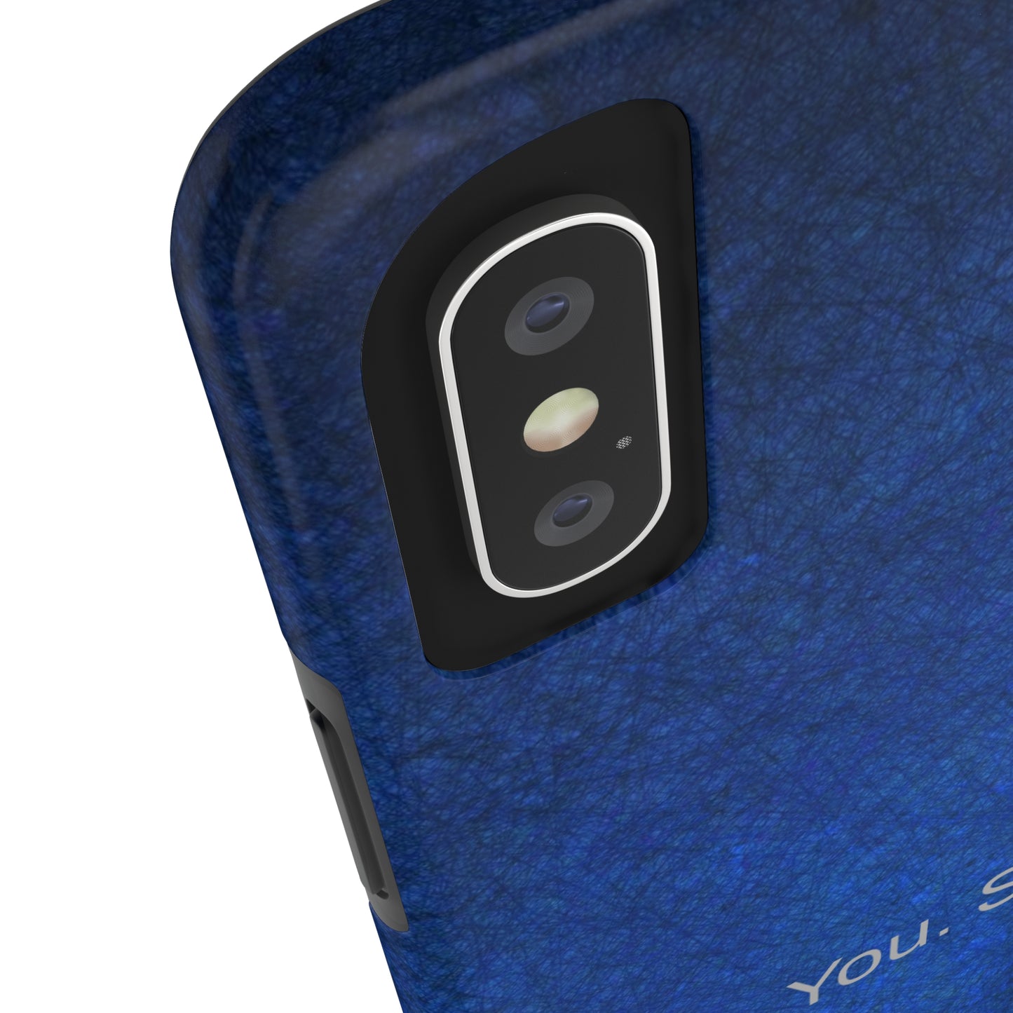 You. Say. / Abstract Blue iPhone Case