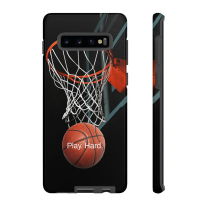 Play. Hard. / Basketball Samsung Case