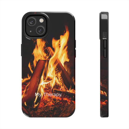 My. Therapy. / Fire Daze iPhone Case