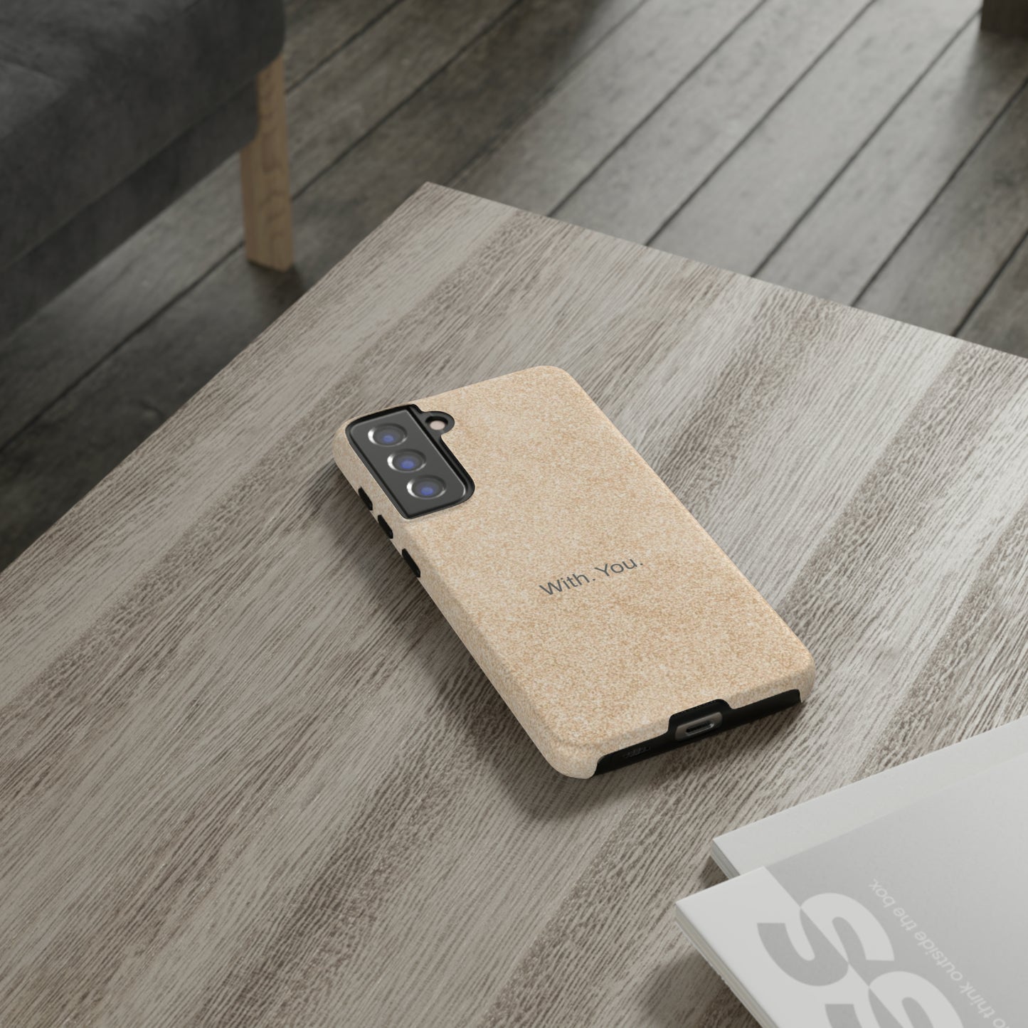 With. You. / Sand Floor Samsung Case