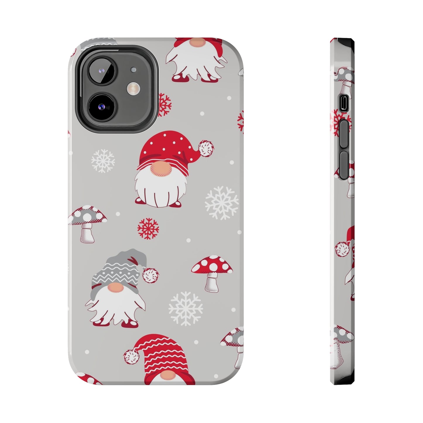 Christmas Santa Gnomes / iPhone Case