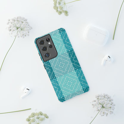 Creative Christmas Blue / Samsung Case