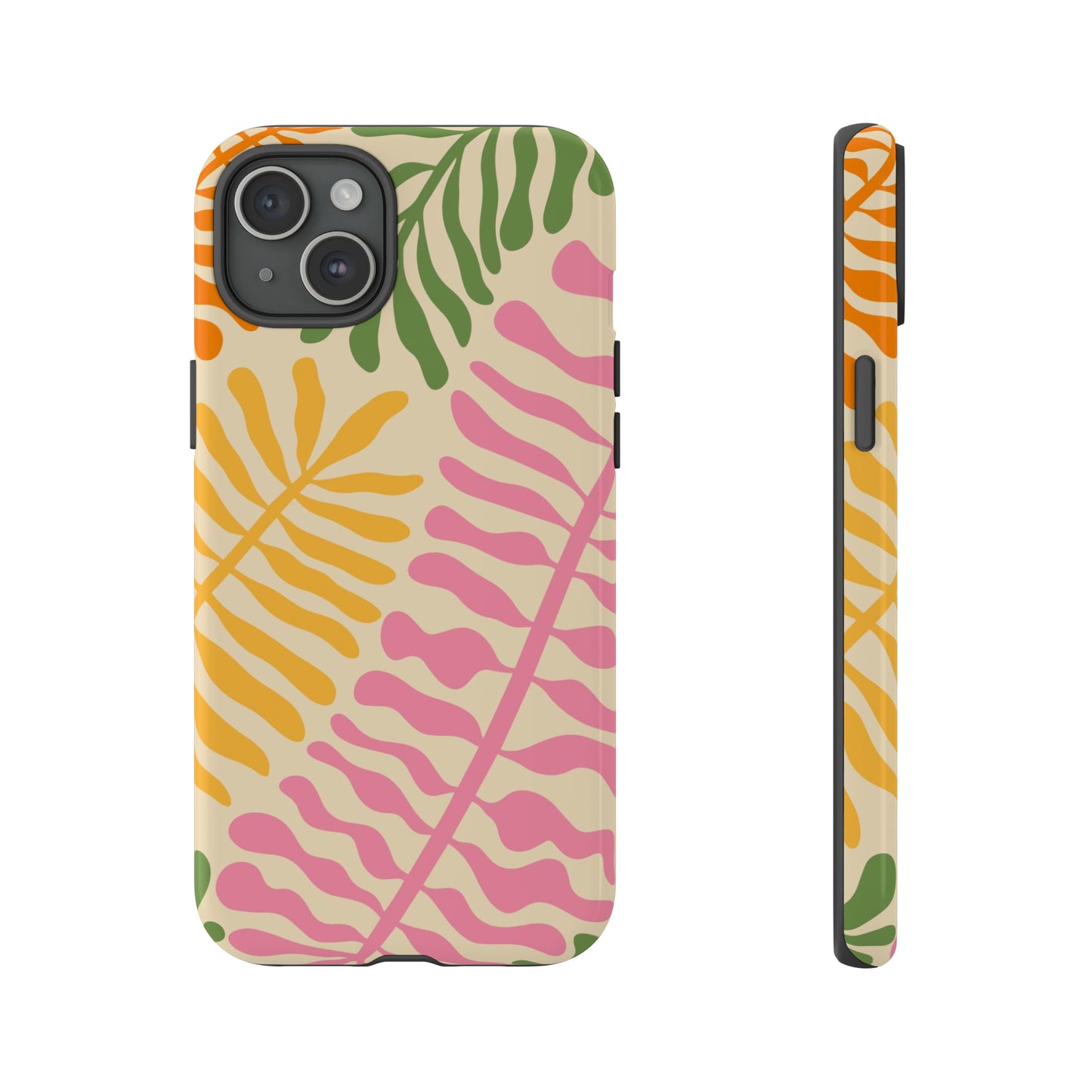 iPhone 15 Series Retro Groovy Flower / Tough Case