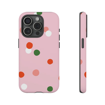 iPhone 15 Series Christmas Confetti / Tough Case