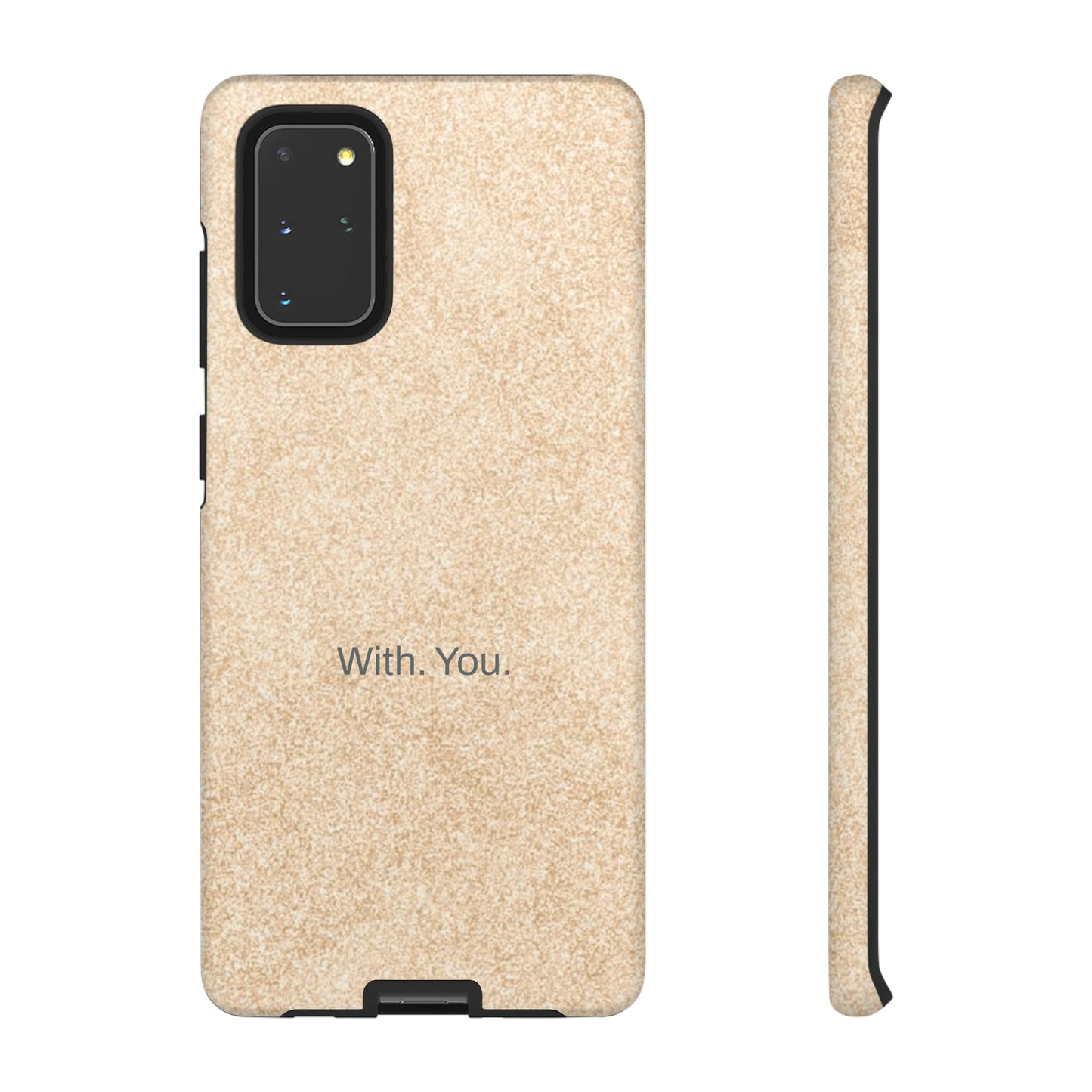 With. You. / Sand Floor Samsung Case