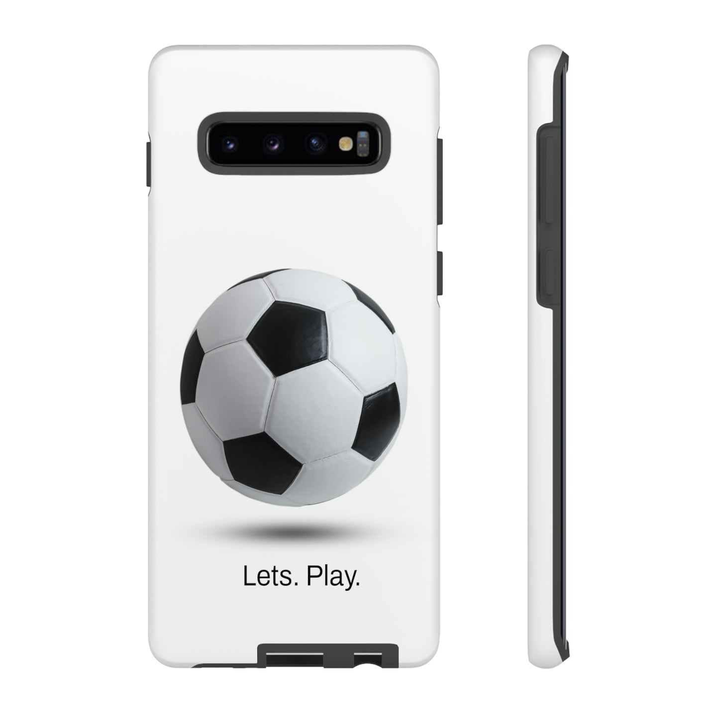 Lets. Play. / Soccer Samsung Case