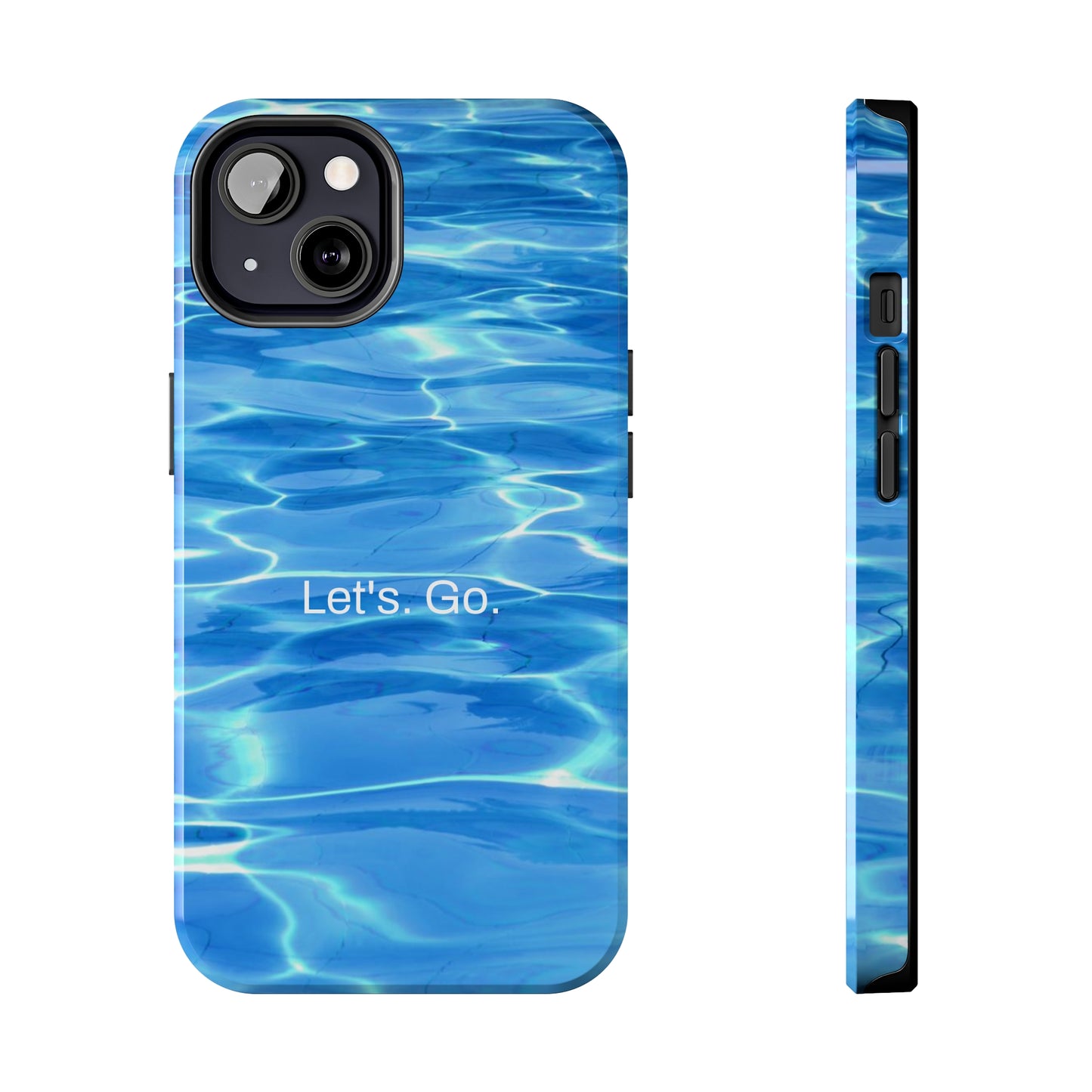 Let's. Go. / Pool Time iPhone Case