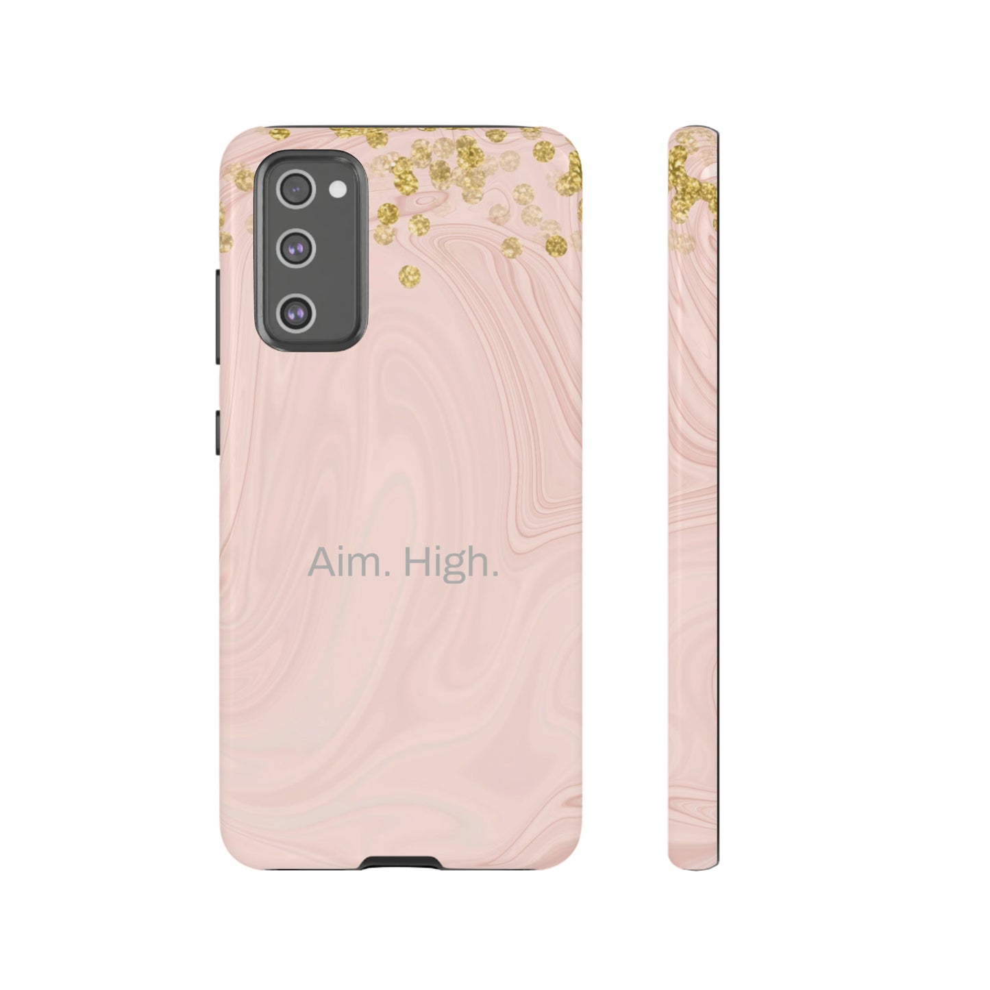 Aim. High. / Rose Gold Samsung Case