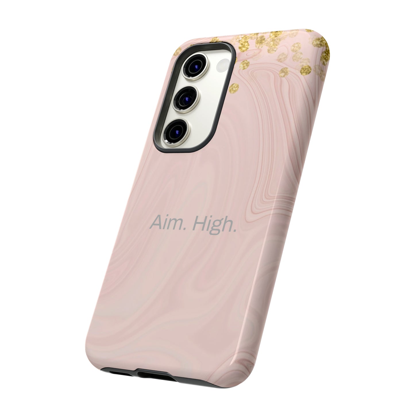 Aim. High. / Rose Gold Samsung Case