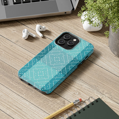 Creative Blue Christmas / iPhone Case