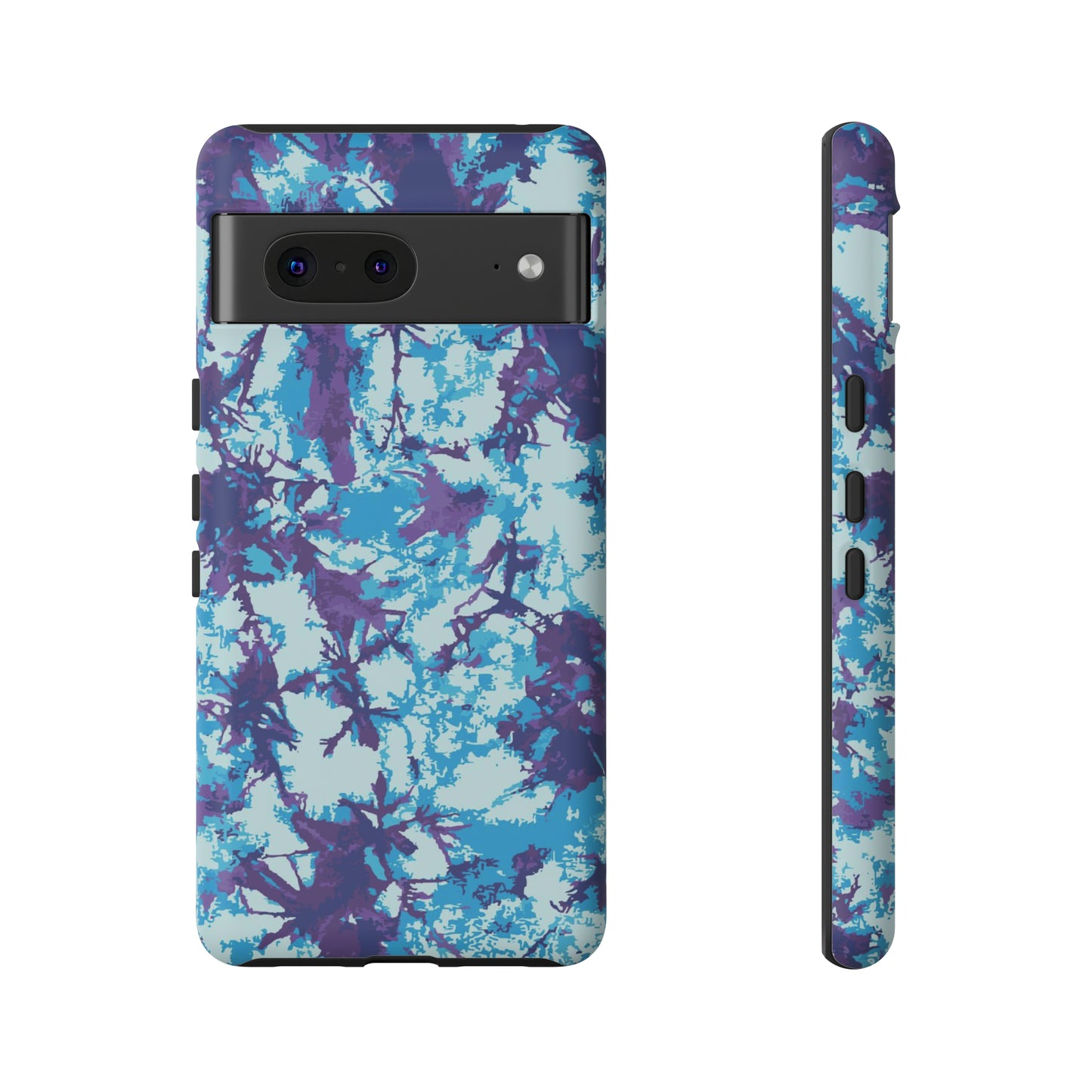 Violet & Blue Tie Dye Only / Google Pixel Tough Case