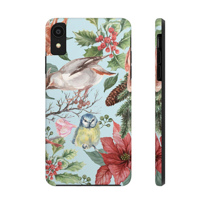 Holiday Christmas Birds / iPhone Case