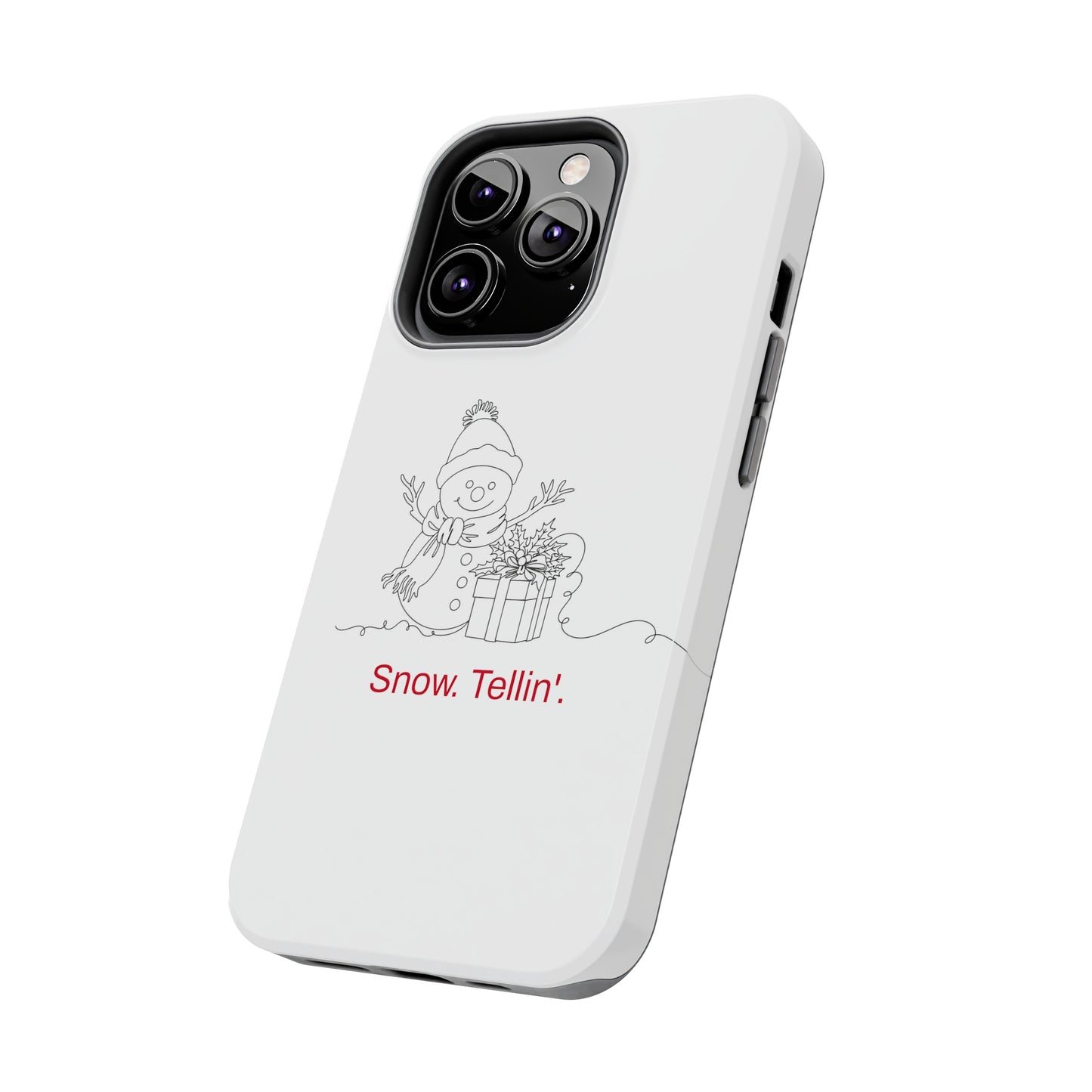 Christmas Snowman / iPhone Case