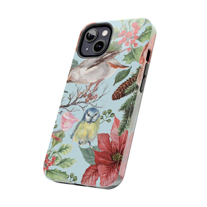 Holiday Christmas Birds / iPhone Case