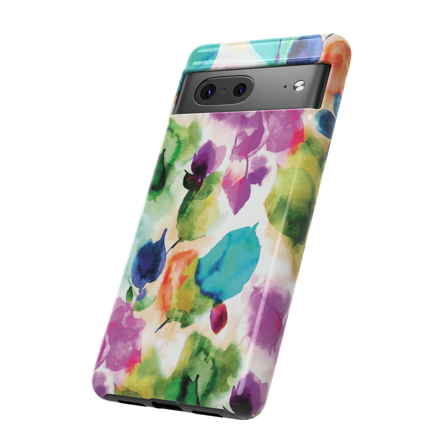 Tie Dye Watercolor Flowers Only / Google Pixel Tough Case