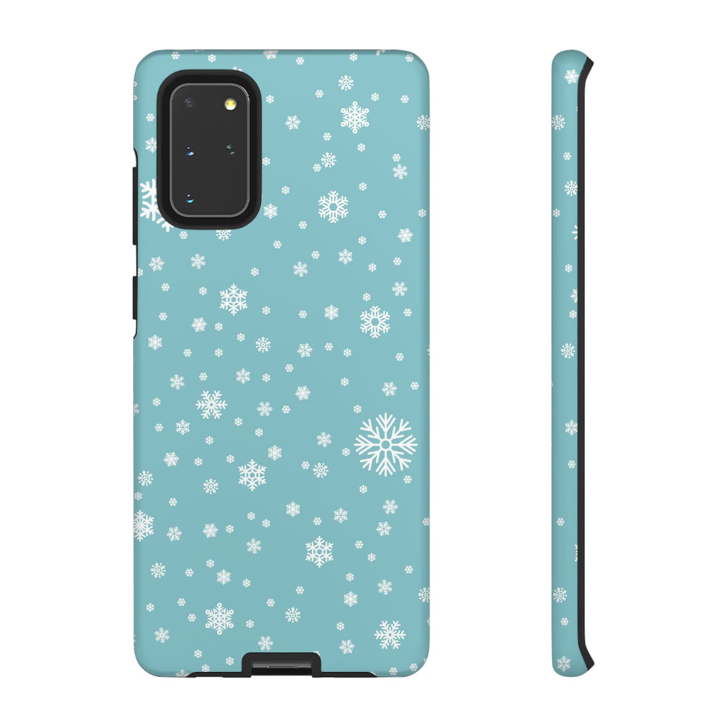 Christmas Snowflakes On Blue / Samsung Case