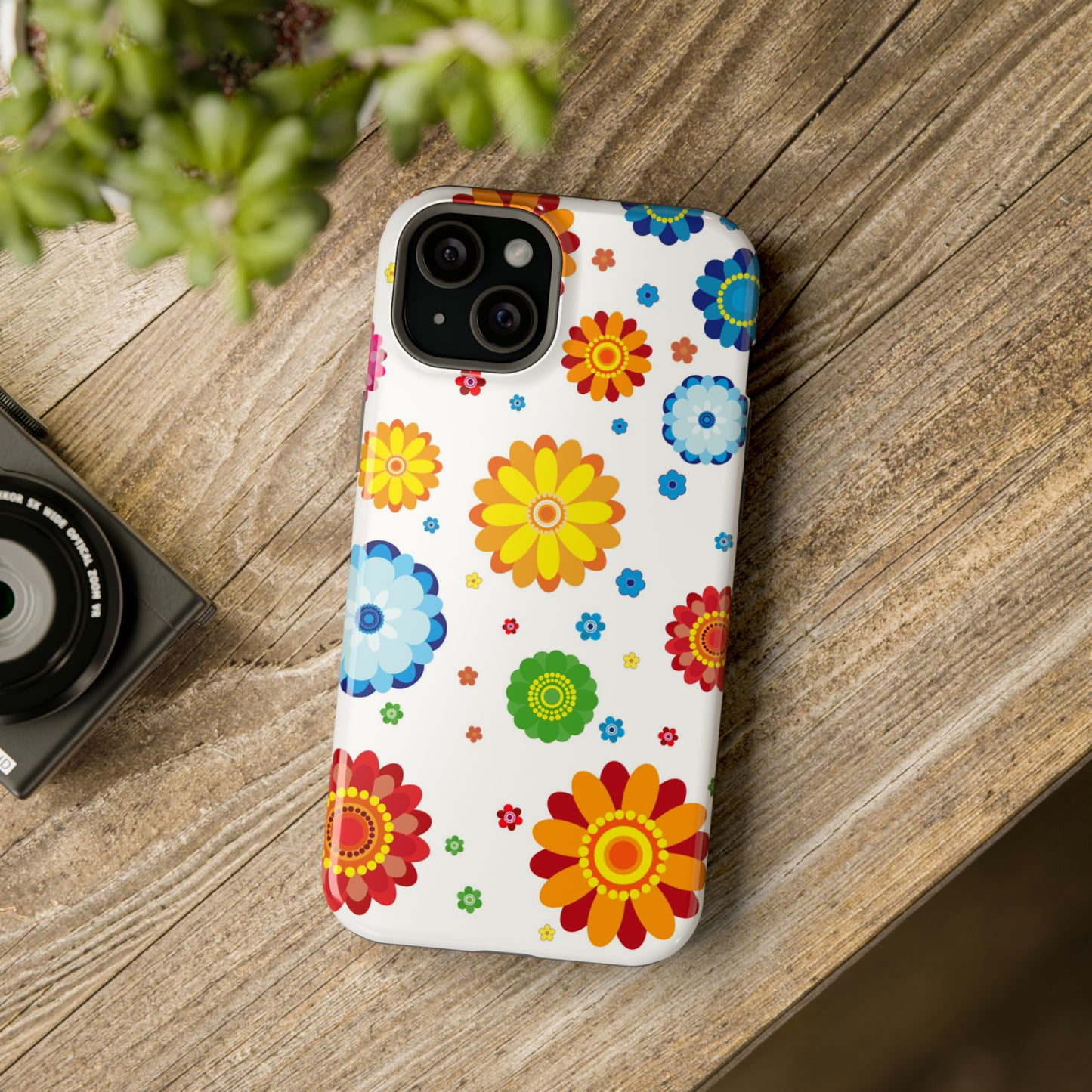 Dotted Flowers / MagSafe Tough Case