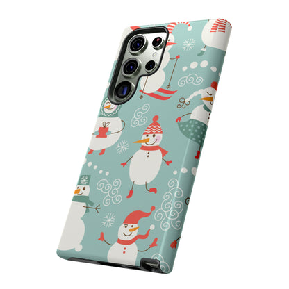 Cute Christmas Snowmen / Samsung Case