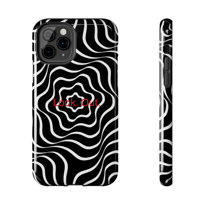 Look. Out. / Ziggy Circles iPhone Cases