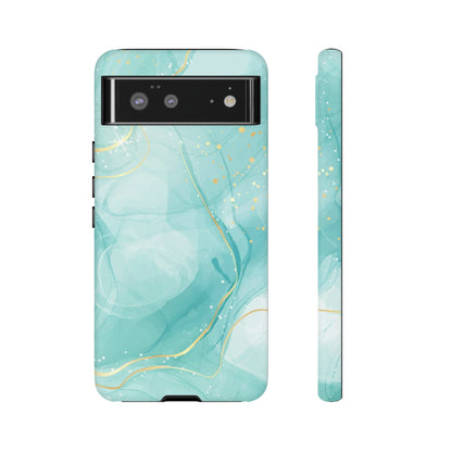 Mint Marble Only / Google Pixel Tough Case