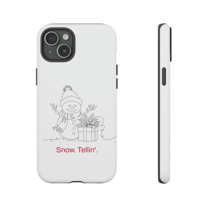 iPhone 15 Series Christmas Snowman / Tough Case