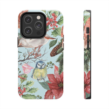 Holiday Christmas Birds / iPhone Case