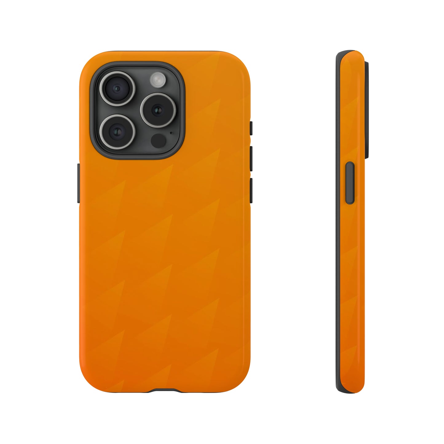 iPhone 15 Series Orange Triangle / Tough Case