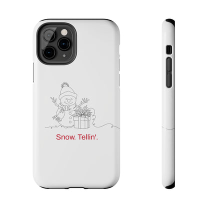 Christmas Snowman / iPhone Case