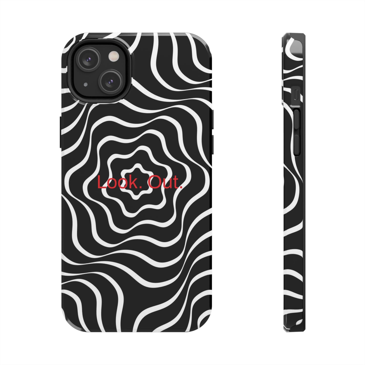 Look. Out. / Ziggy Circles iPhone Cases