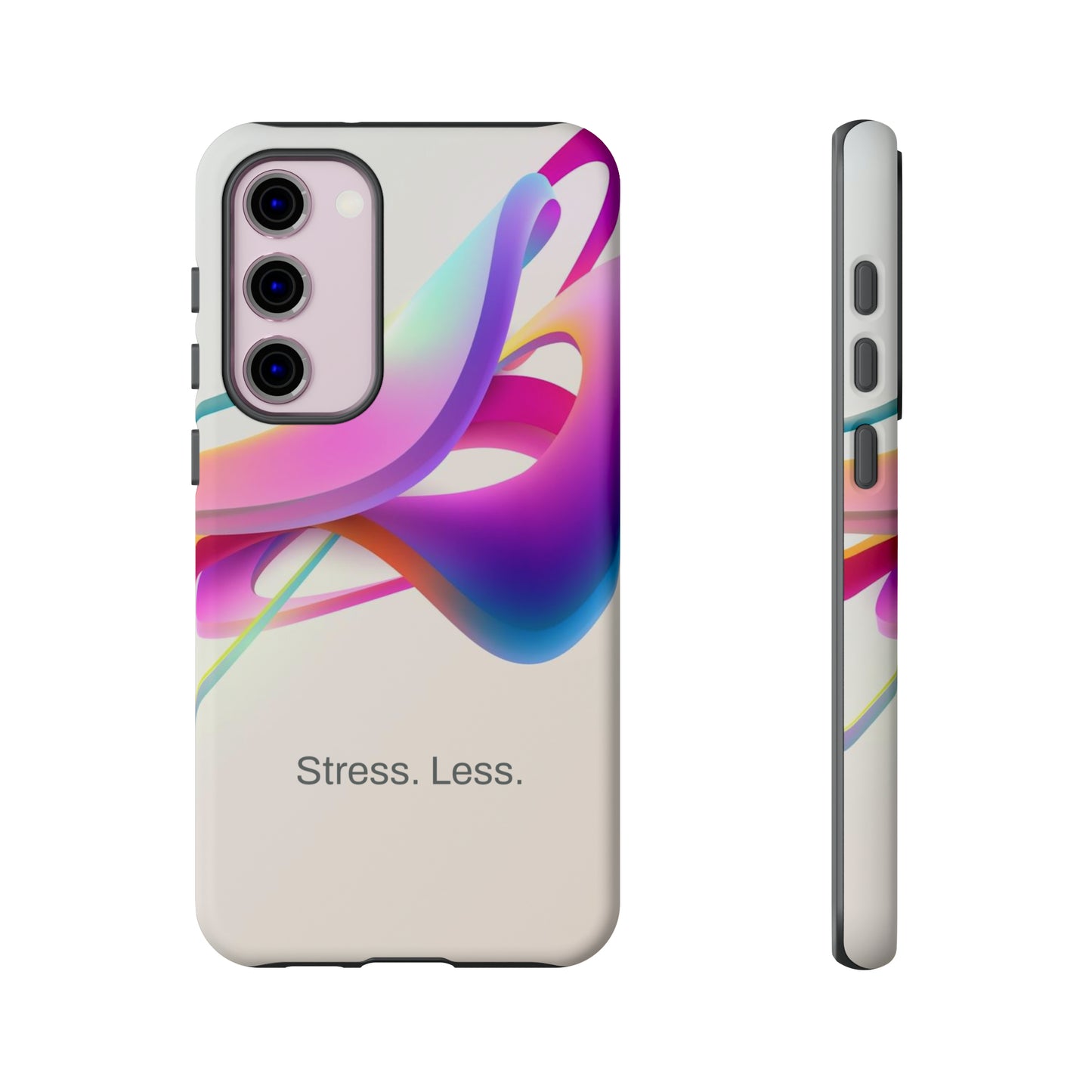 Stress. Less. / Happy Is Samsung Case