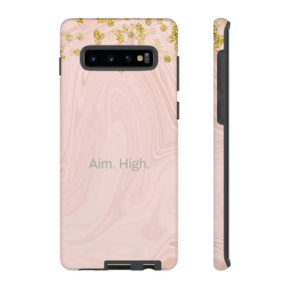 Aim. High. / Rose Gold Samsung Case