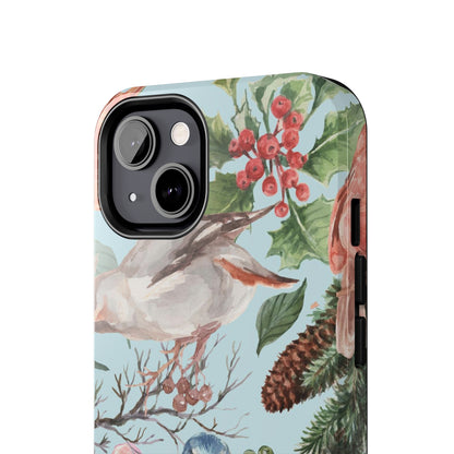 Holiday Christmas Birds / iPhone Case