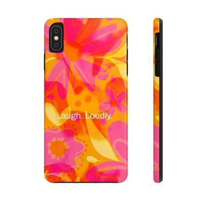 Laugh. Loudly. / Color Vibe iPhone Case