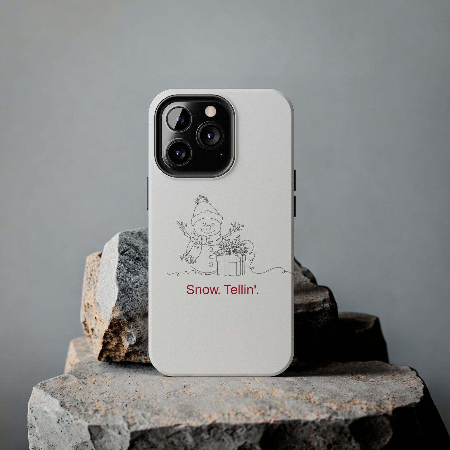 Christmas Snowman / iPhone Case