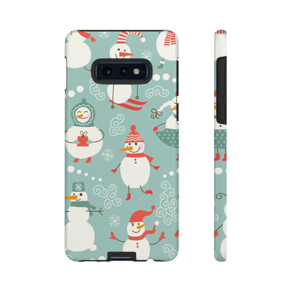 Cute Christmas Snowmen / Samsung Case