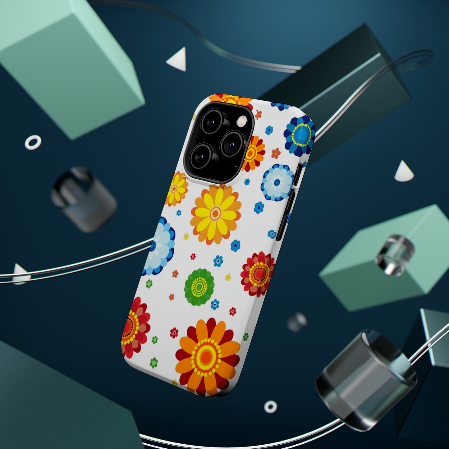 Dotted Flowers / MagSafe Tough Case