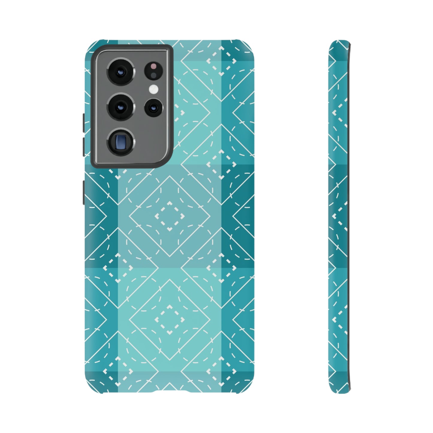 Creative Christmas Blue / Samsung Case