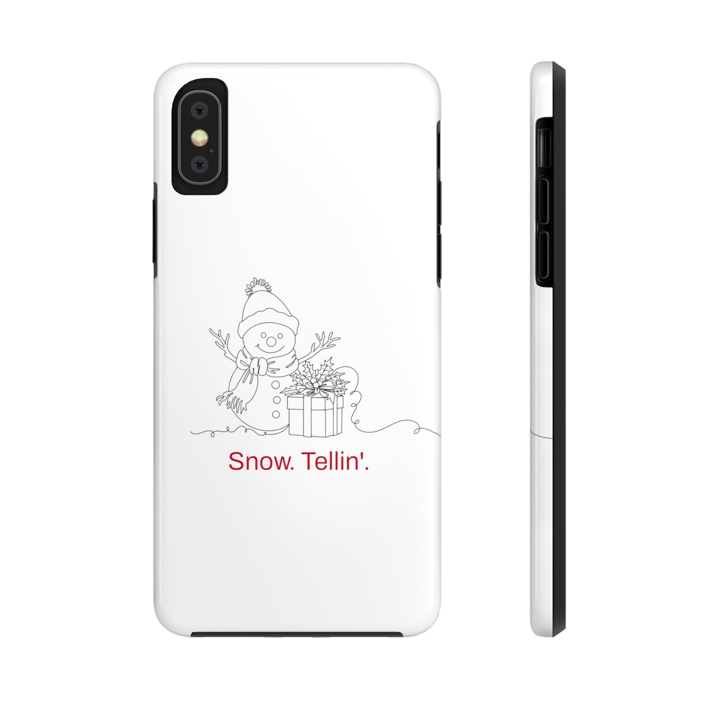 Christmas Snowman / iPhone Case