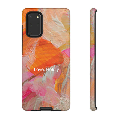 Love. Boldly. / Painted Lady Samsung Case