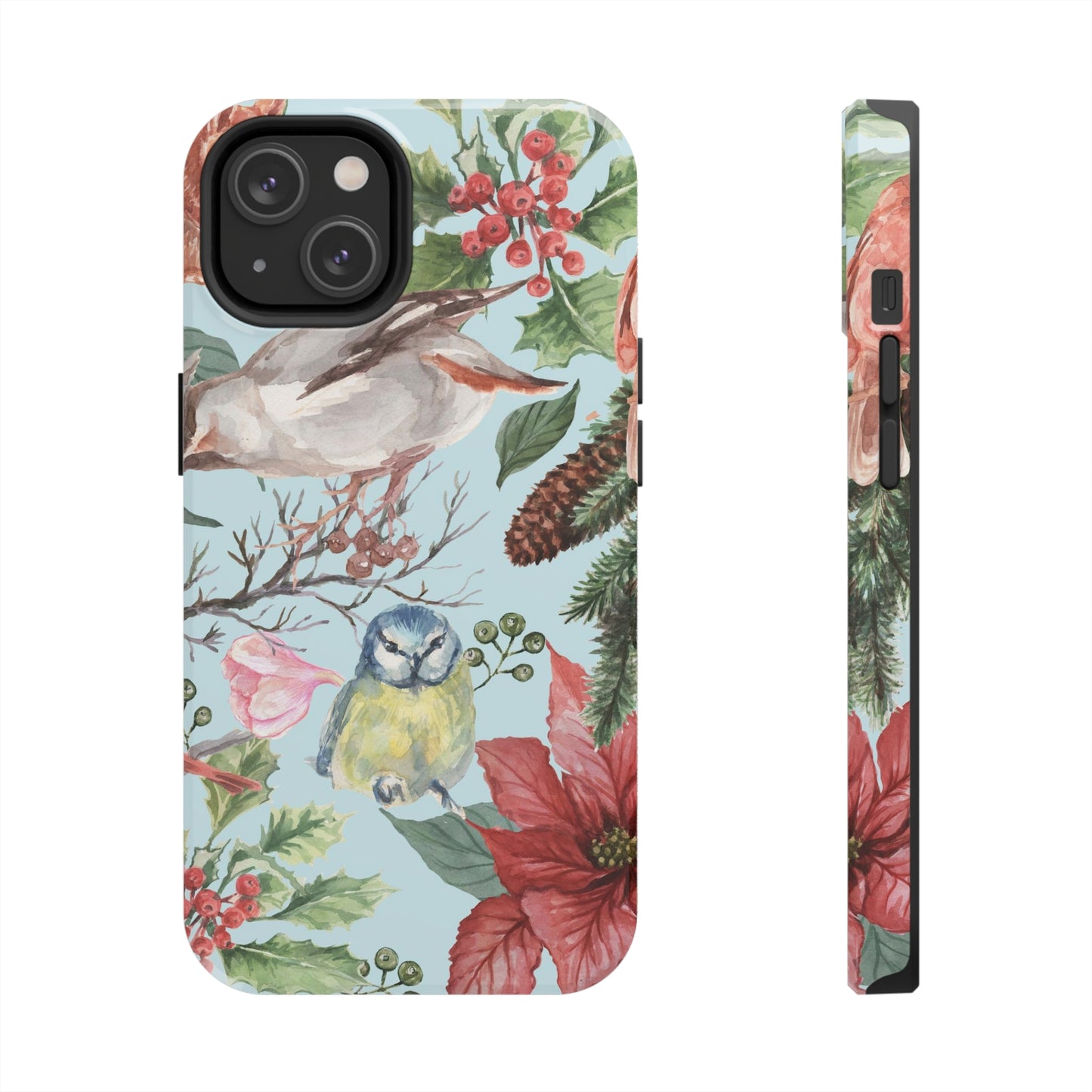 Holiday Christmas Birds / iPhone Case