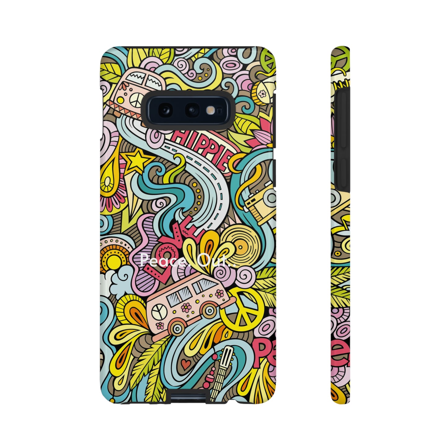 Peace. Out. / Hippie Love Samsung Case