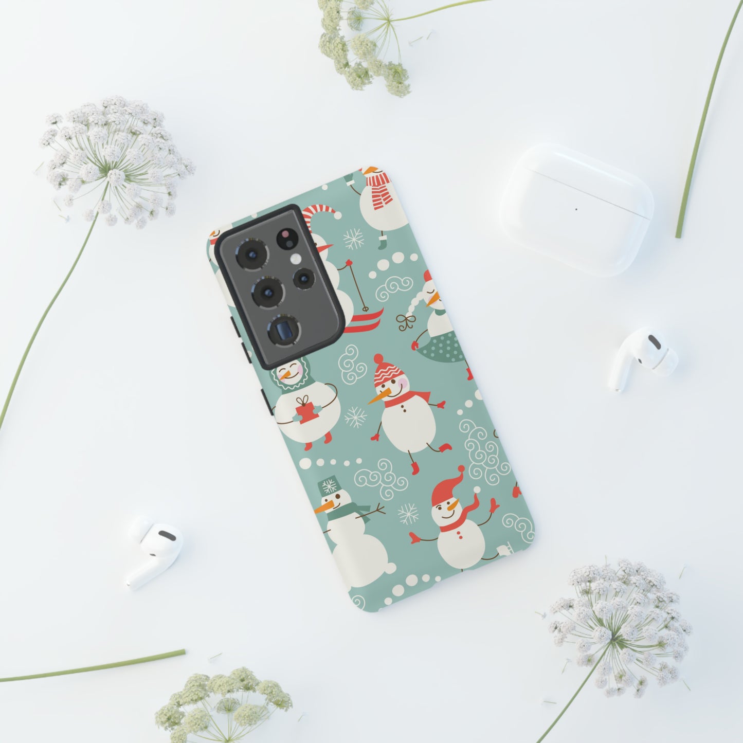 Cute Christmas Snowmen / Samsung Case