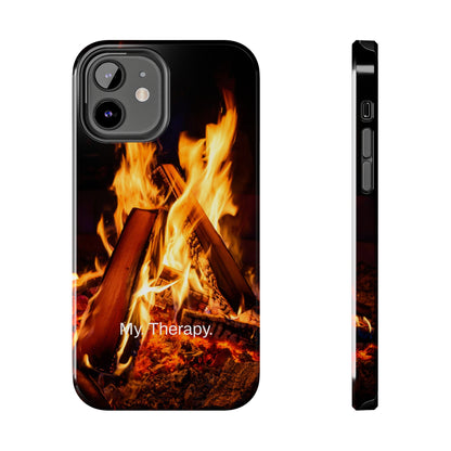 My. Therapy. / Fire Daze iPhone Case