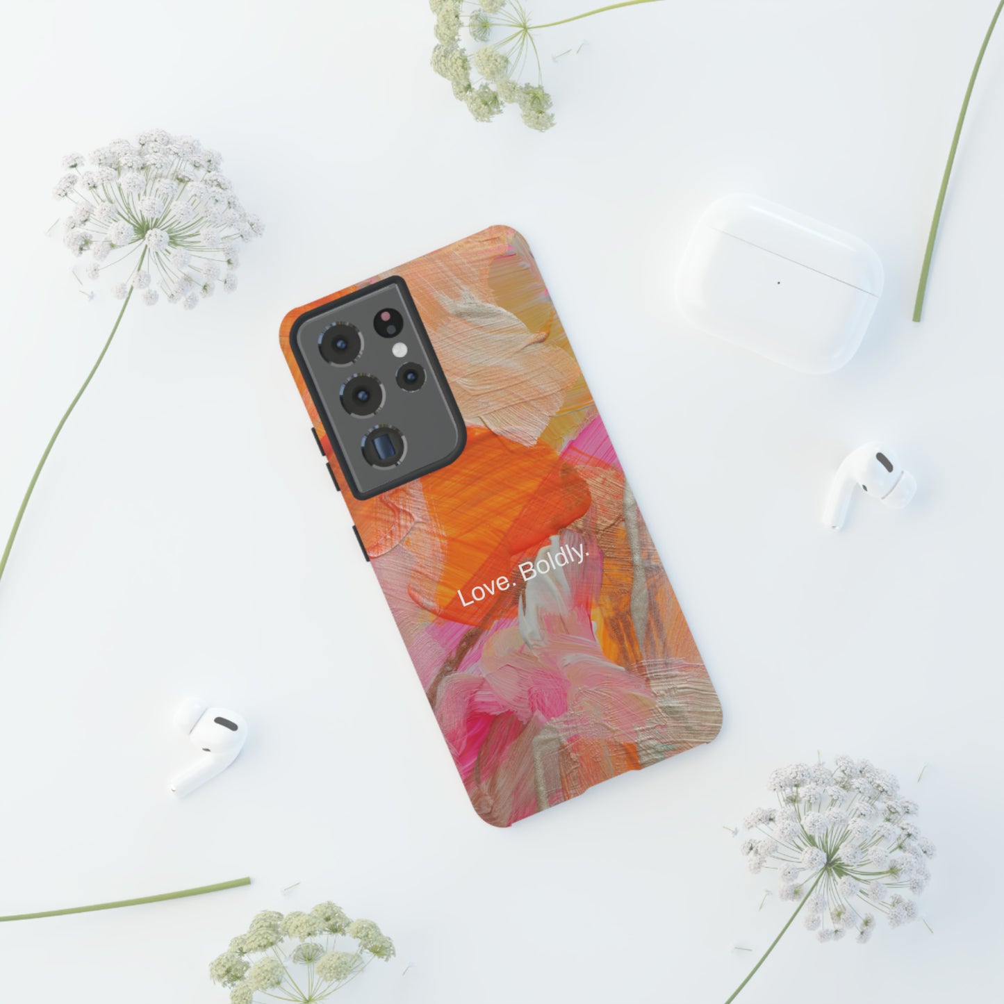 Love. Boldly. / Painted Lady Samsung Case