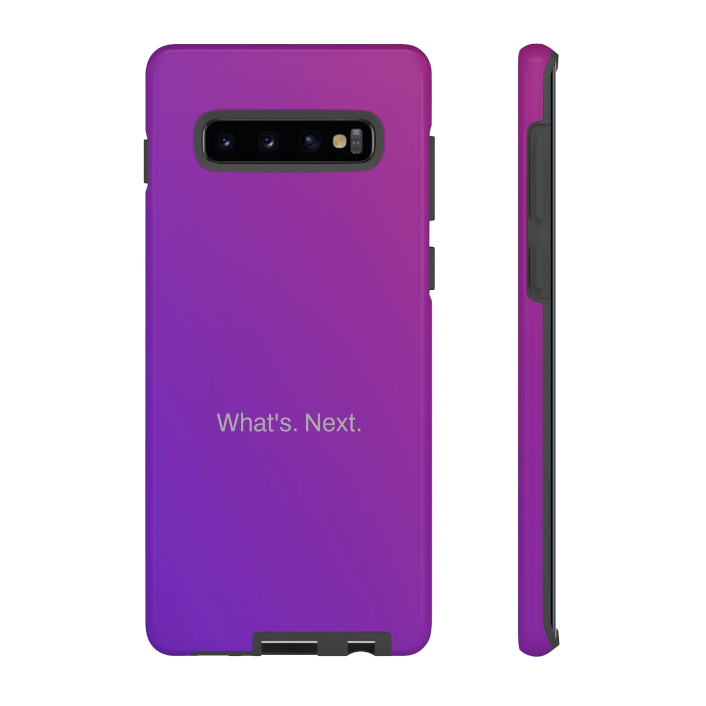 What's. Next. / Purple Fuchsia Samsung Case