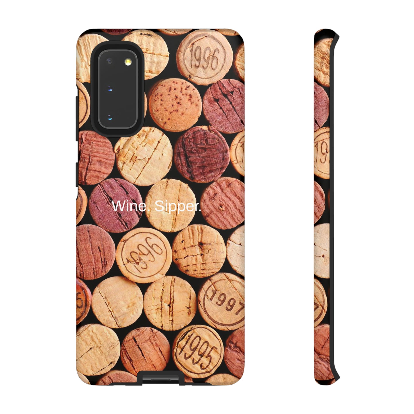 Wine. Sipper. / Pop The Cork Samsung Case