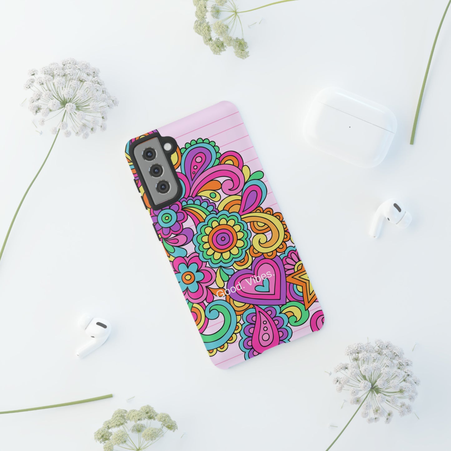 Good. Vibes. / Flower Child Samsung Case