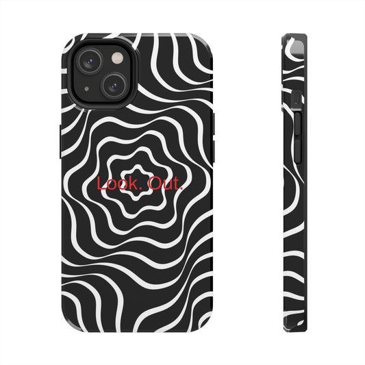 Look. Out. / Ziggy Circles iPhone Cases